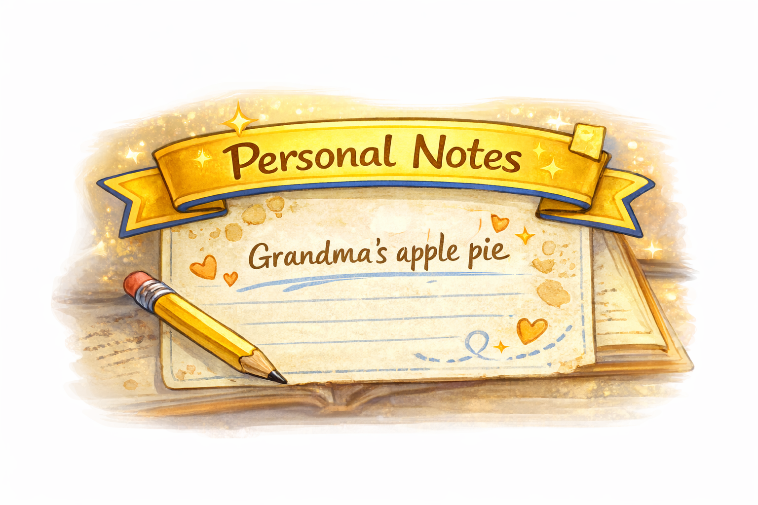 Personal Notes feature banner
