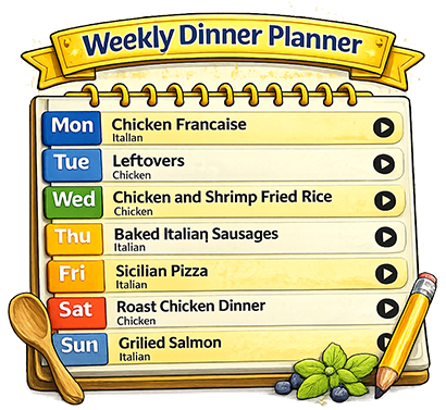 Weekly Dinner Planner